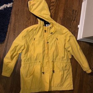 Nordstrom Yellow Rain Coat